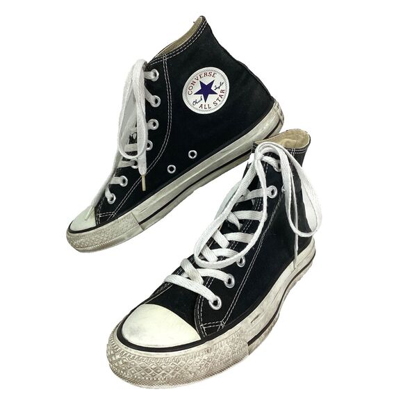 Converse Chuck Taylor All Star High Men's Sz 6/Women's Sz 8 Black Sneakers M1960 - Picture 1 of 11